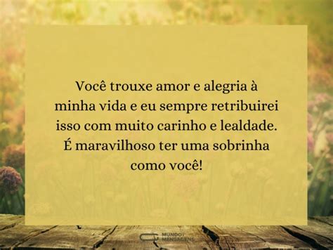 53 mensagens para sobrinha que expressam amor e carinho